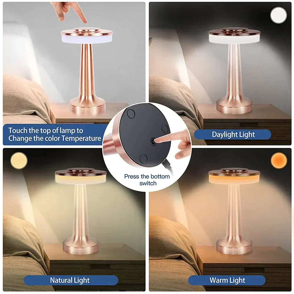Portable Bright USB Table Lamp