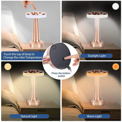 Portable Bright USB Table Lamp