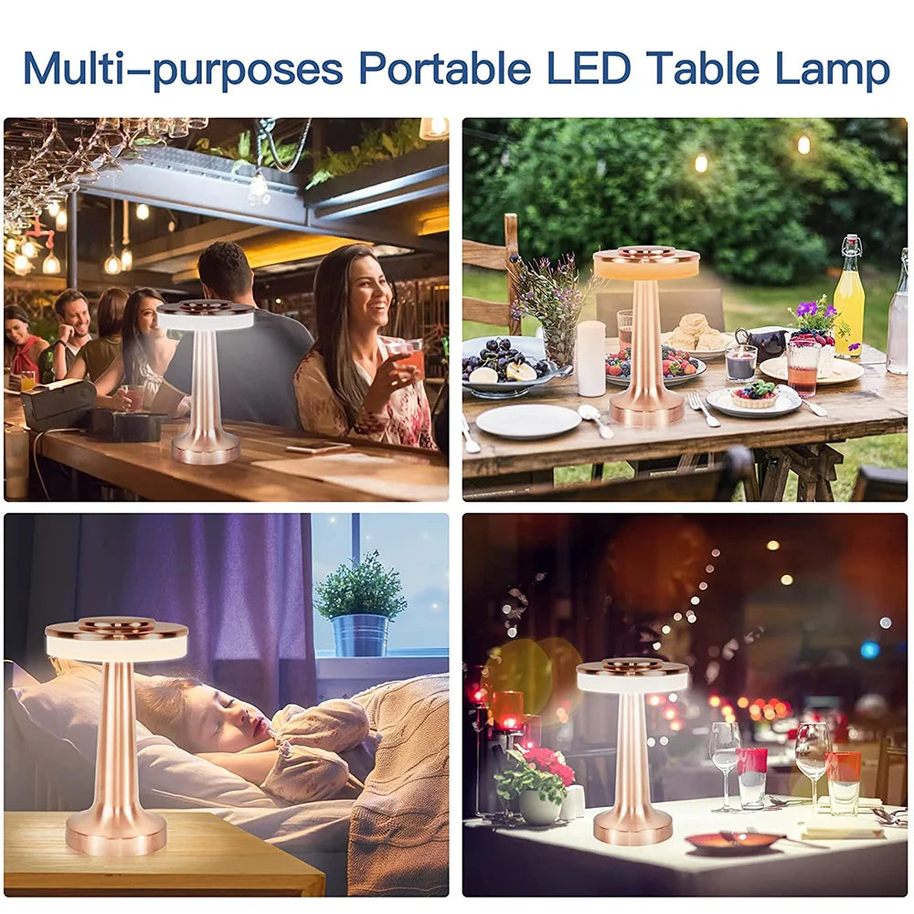Portable Bright USB Table Lamp