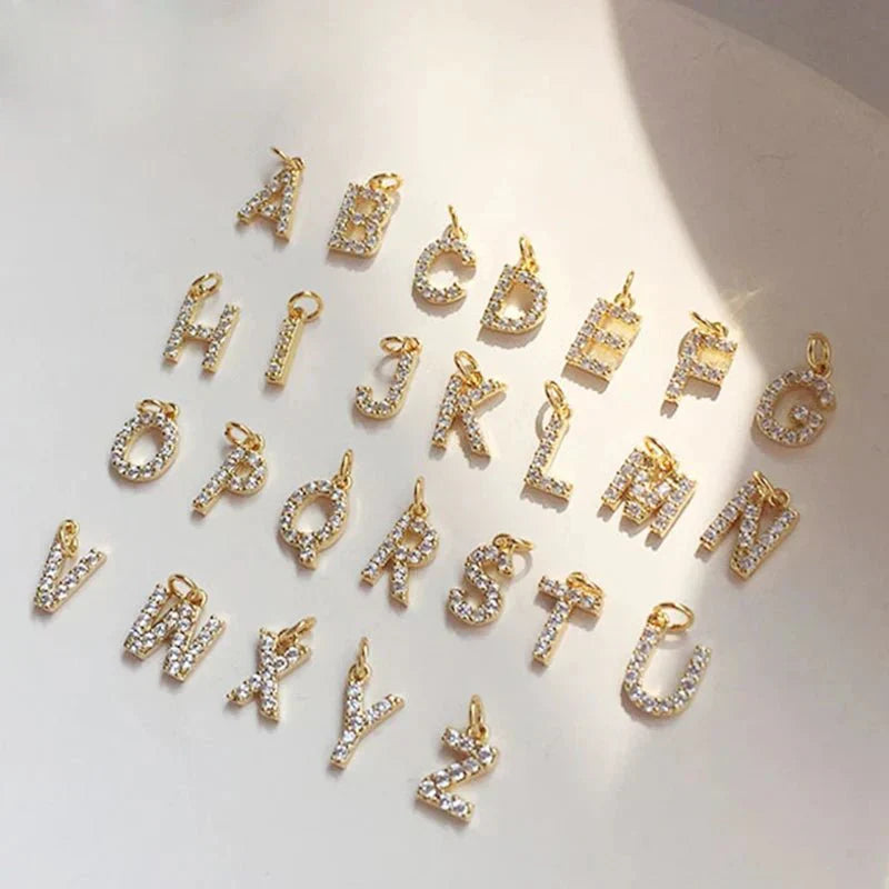 Classic Initial Pearl Drop Necklace