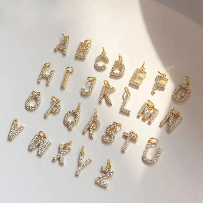 Classic Initial Pearl Drop Necklace