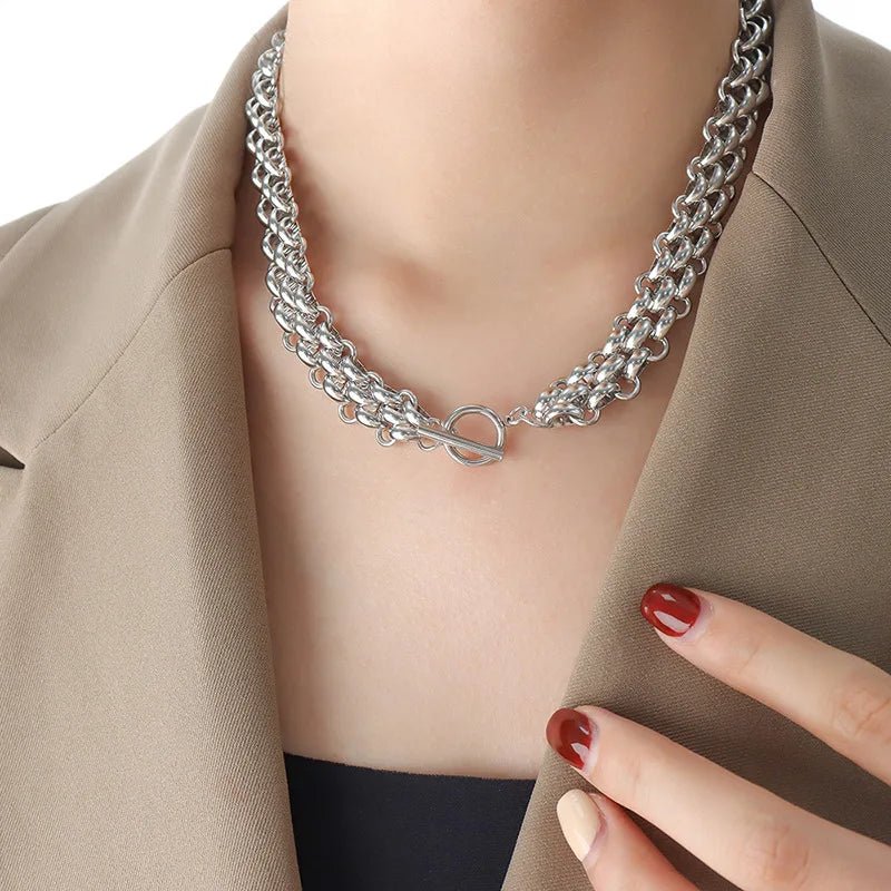 Beautiful Beaded Necklace Earring Set