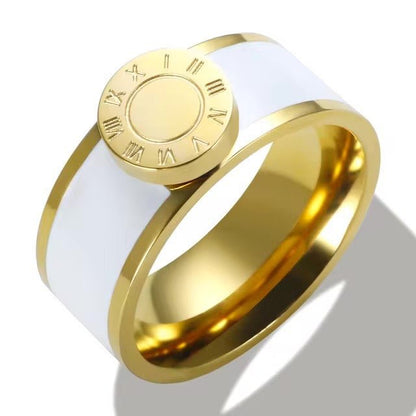 Classic Number Bangle and Ring Set