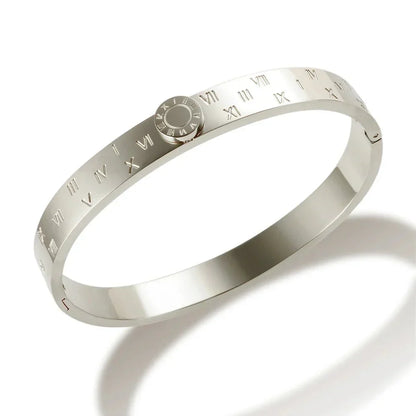 Classic Number Bangle and Ring Set