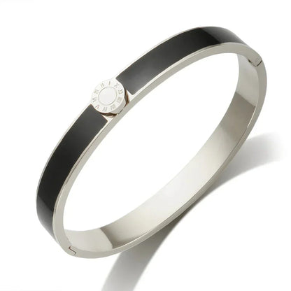 Classic Number Bangle and Ring Set