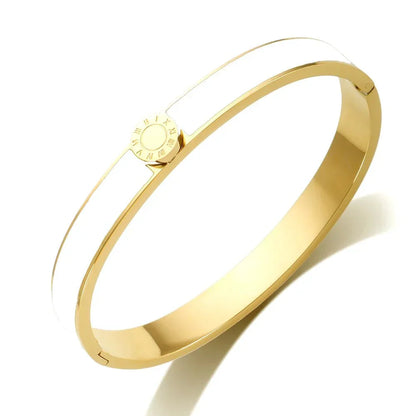 Classic Number Bangle and Ring Set