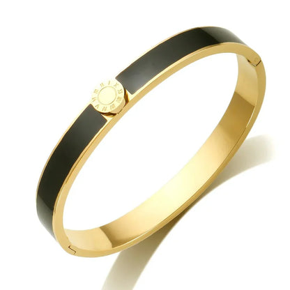 Classic Number Bangle and Ring Set