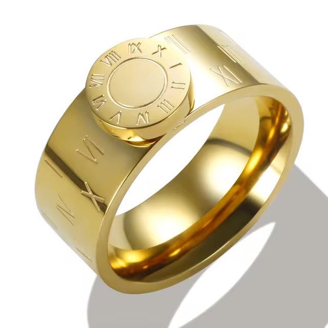 Classic Number Bangle and Ring Set