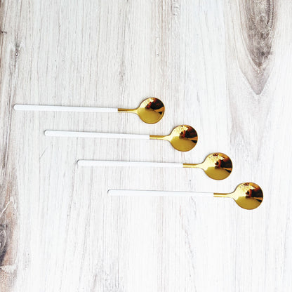 Elegant Tea & Coffee Spoon Set 4 Piece