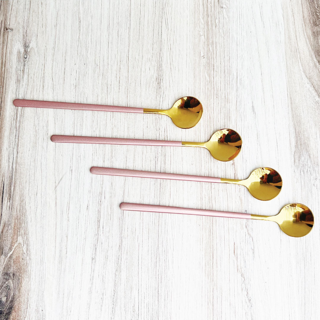 Elegant Tea & Coffee Spoon Set 4 Piece