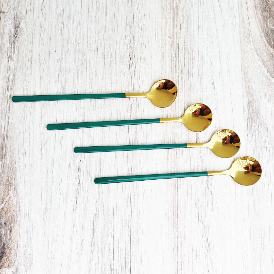Elegant Tea & Coffee Spoon Set 4 Piece