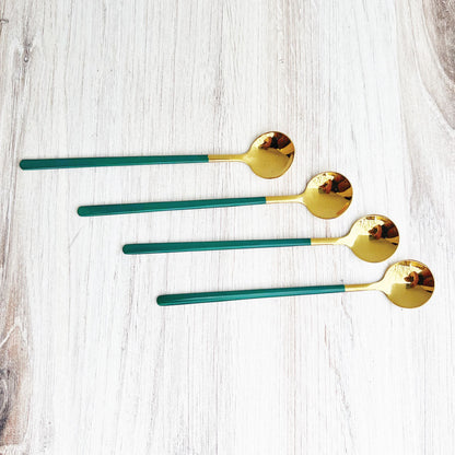 Elegant Tea & Coffee Spoon Set 4 Piece