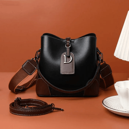 Premium Leather Shoulder Bag Classic Design - Luxicro