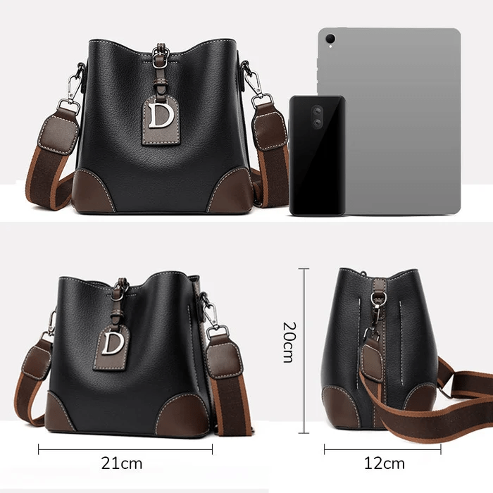 Premium Leather Shoulder Bag Classic Design