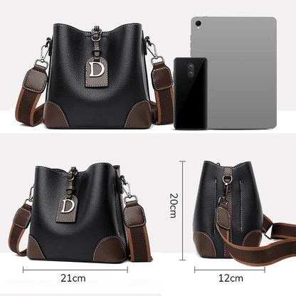 Premium Leather Shoulder Bag Classic Design