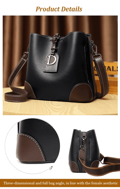 Premium Leather Shoulder Bag Classic Design