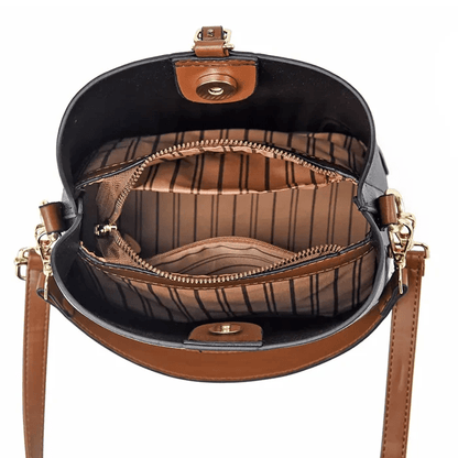 Premium Leather Shoulder Bag Classic Design