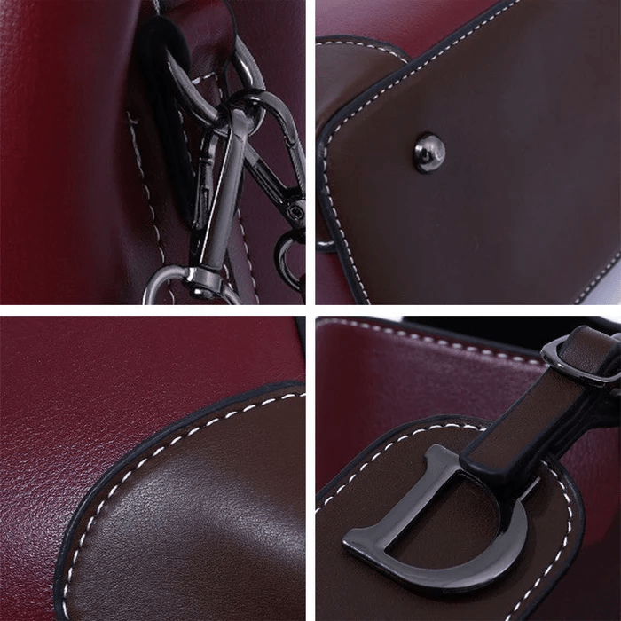 Premium Leather Shoulder Bag Classic Design