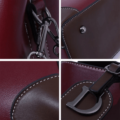 Premium Leather Shoulder Bag Classic Design