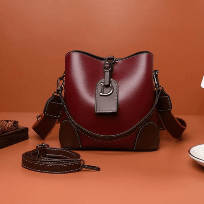 Premium Leather Shoulder Bag Classic Design