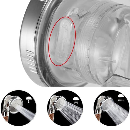 Premium 3 Setting Ionic Showerhead