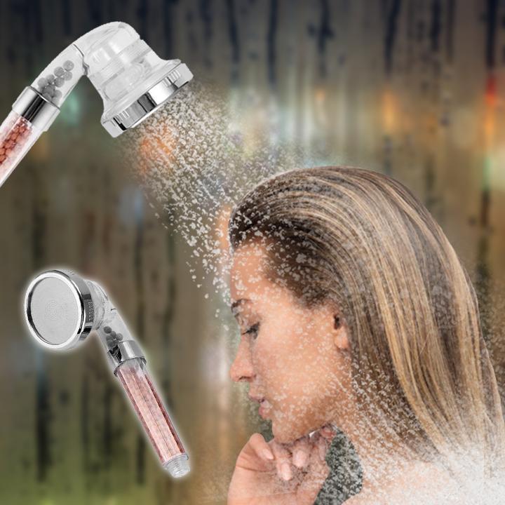 Advanced 3 Mode Ionic Shower Head - Luxicro