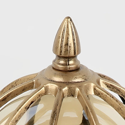 Classic Patio Lamp with Clear Shade