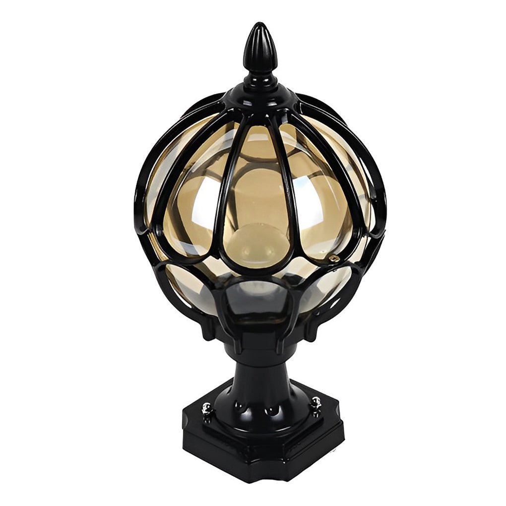 Classic Patio Lamp with Clear Shade