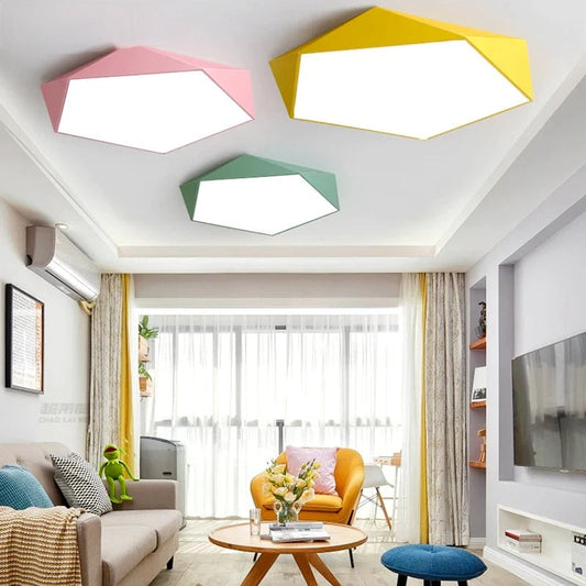 Delicate Macaroon Shaped Ceiling Lamp for Soft Glow - Luxicro