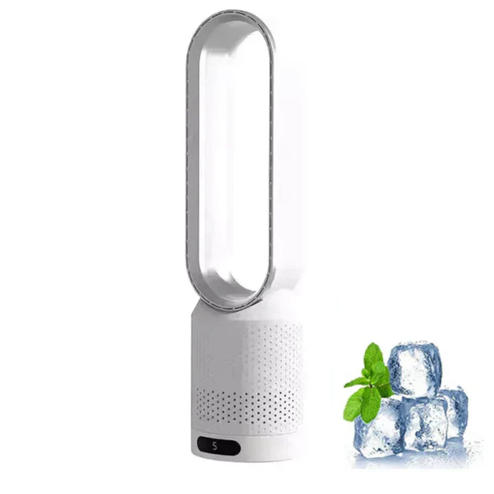 Portable Rechargeable Fan with Purifier and Remote Control - Luxicro