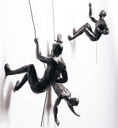 Modern Resin Wall Art Sculpture