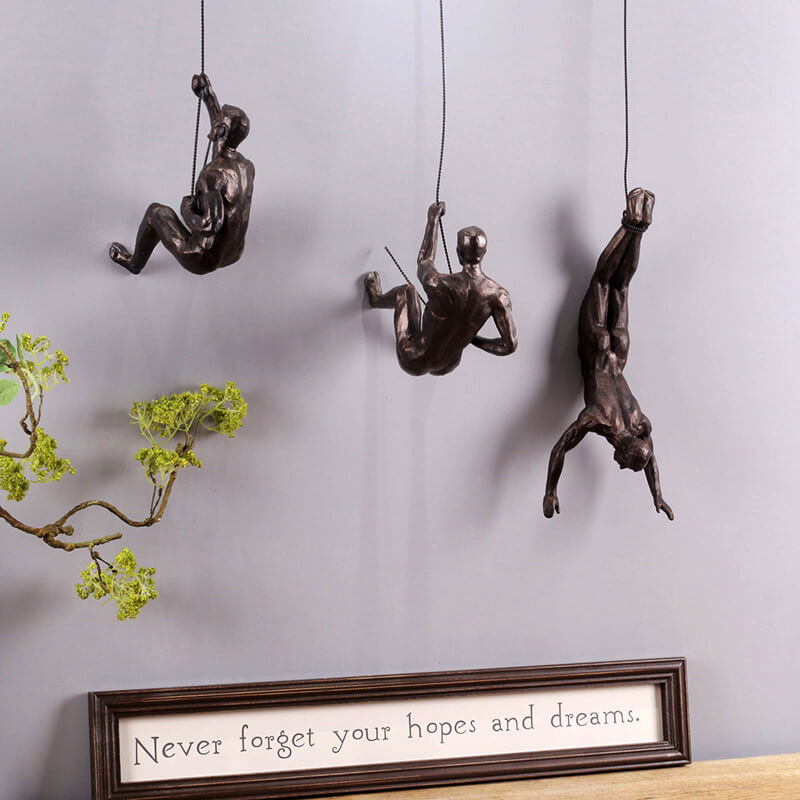 Modern Resin Wall Art Sculpture