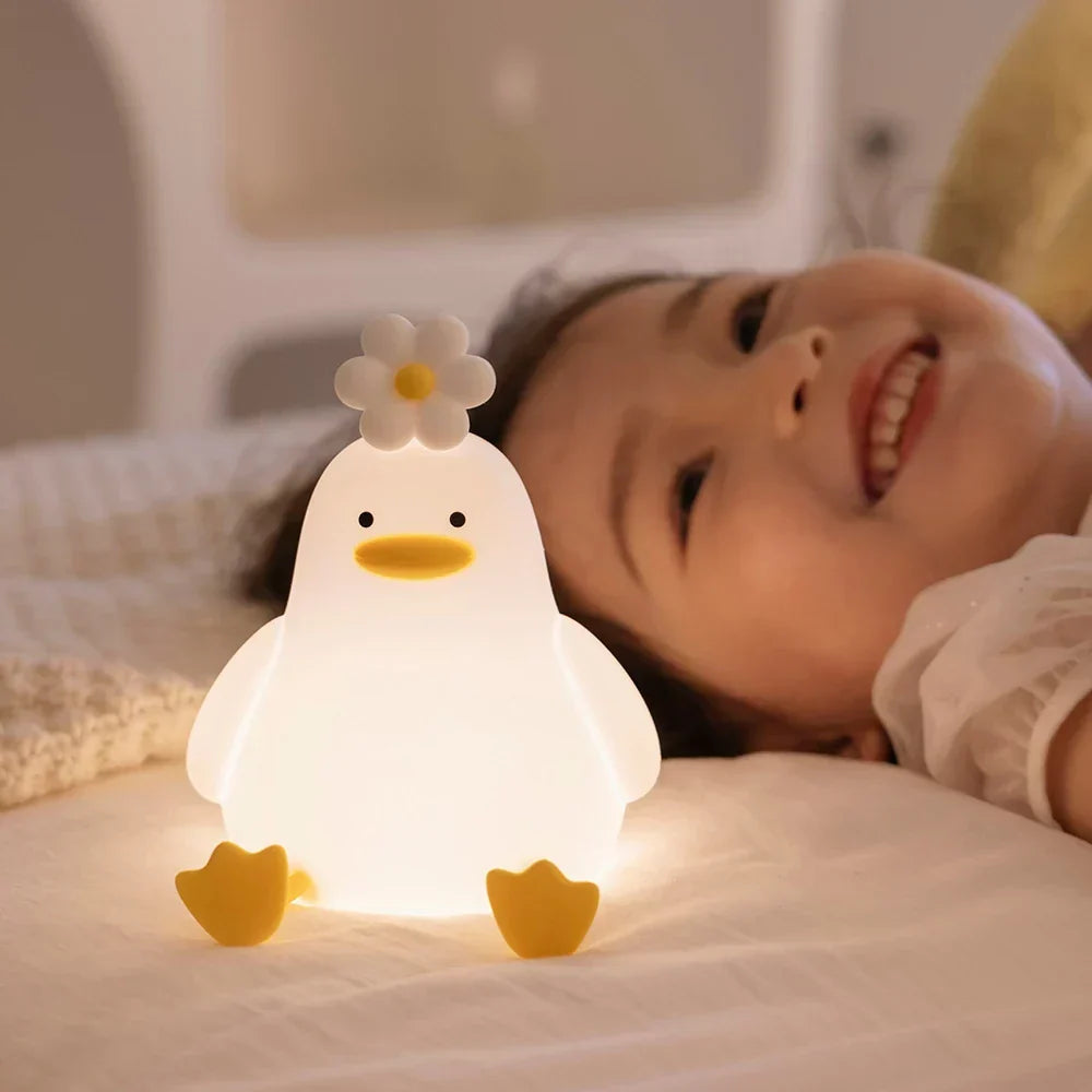 Cute Yellow Duck Desk Lamp - Luxicro