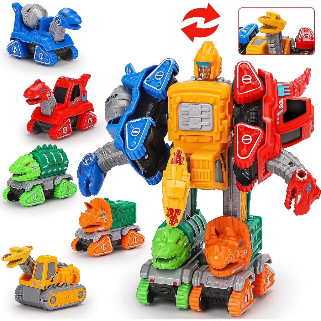 Ultimate 5in1 Transforming Car Play Set - Luxicro