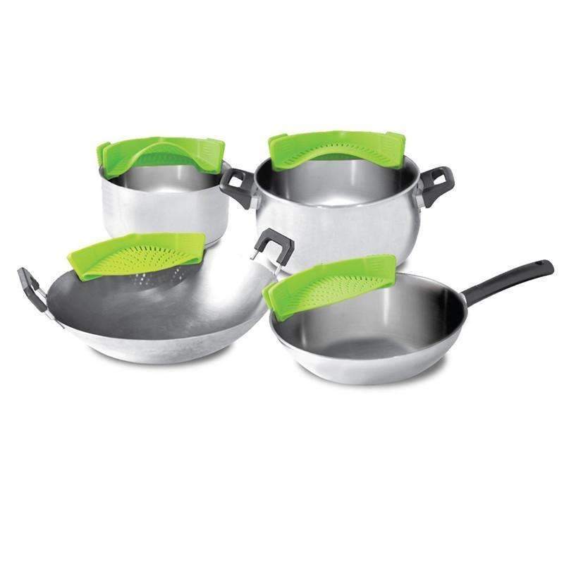 Non Slip Soft Grip Pasta Strainer Clamp