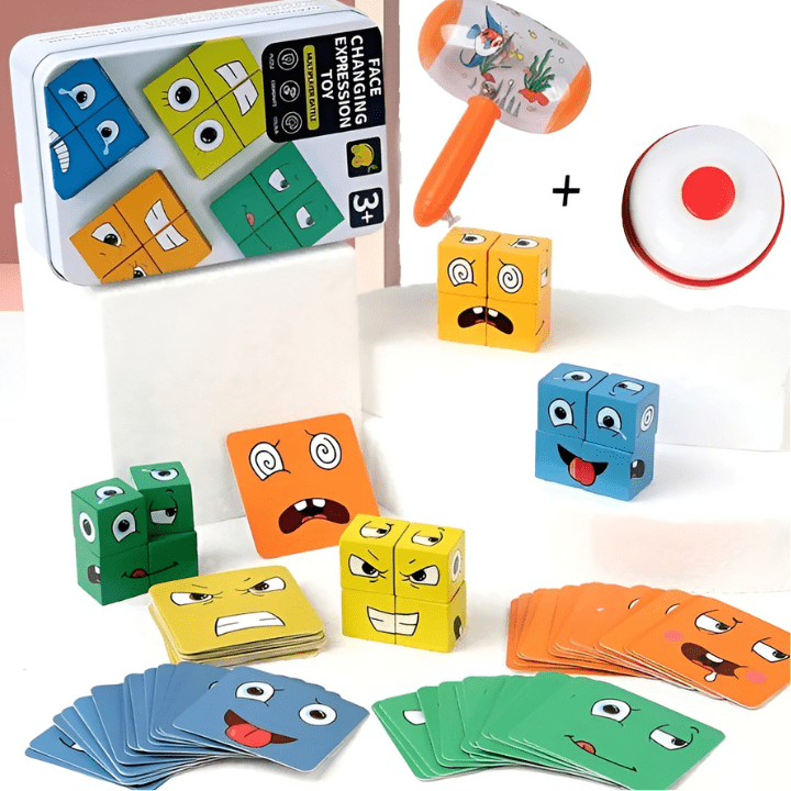 Vibrant Kids Plastic Building Blocks