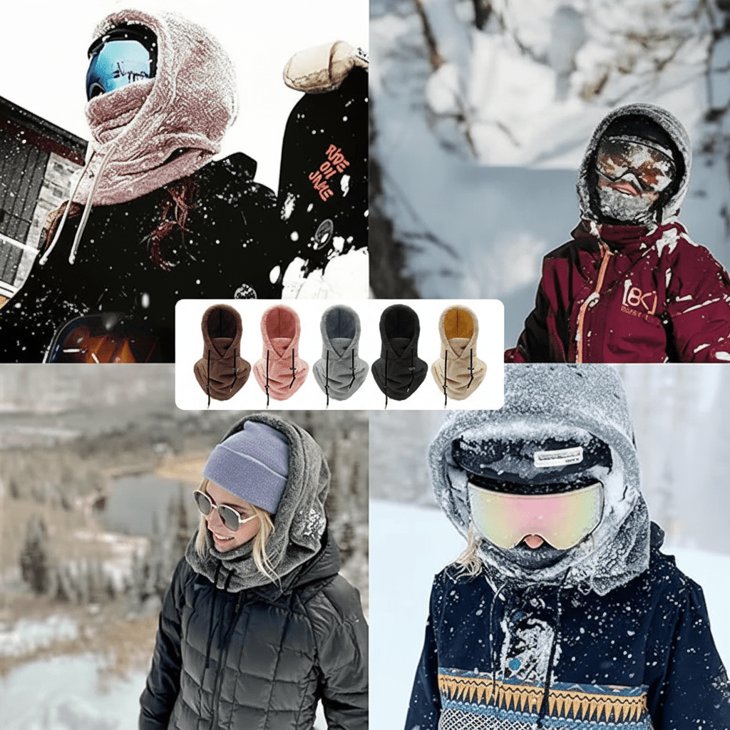 Waterproof 3-in-1 Winter Beanie Hat