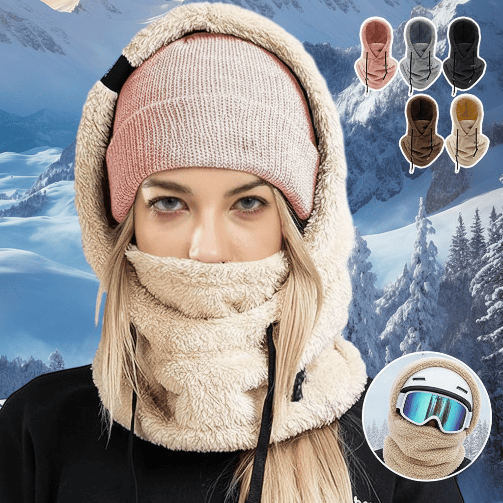 Waterproof 3-in-1 Winter Beanie Hat