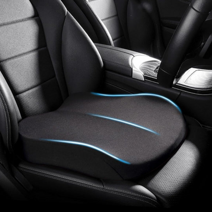 Soft Car Seat Foam Back Support Cushion - Luxicro