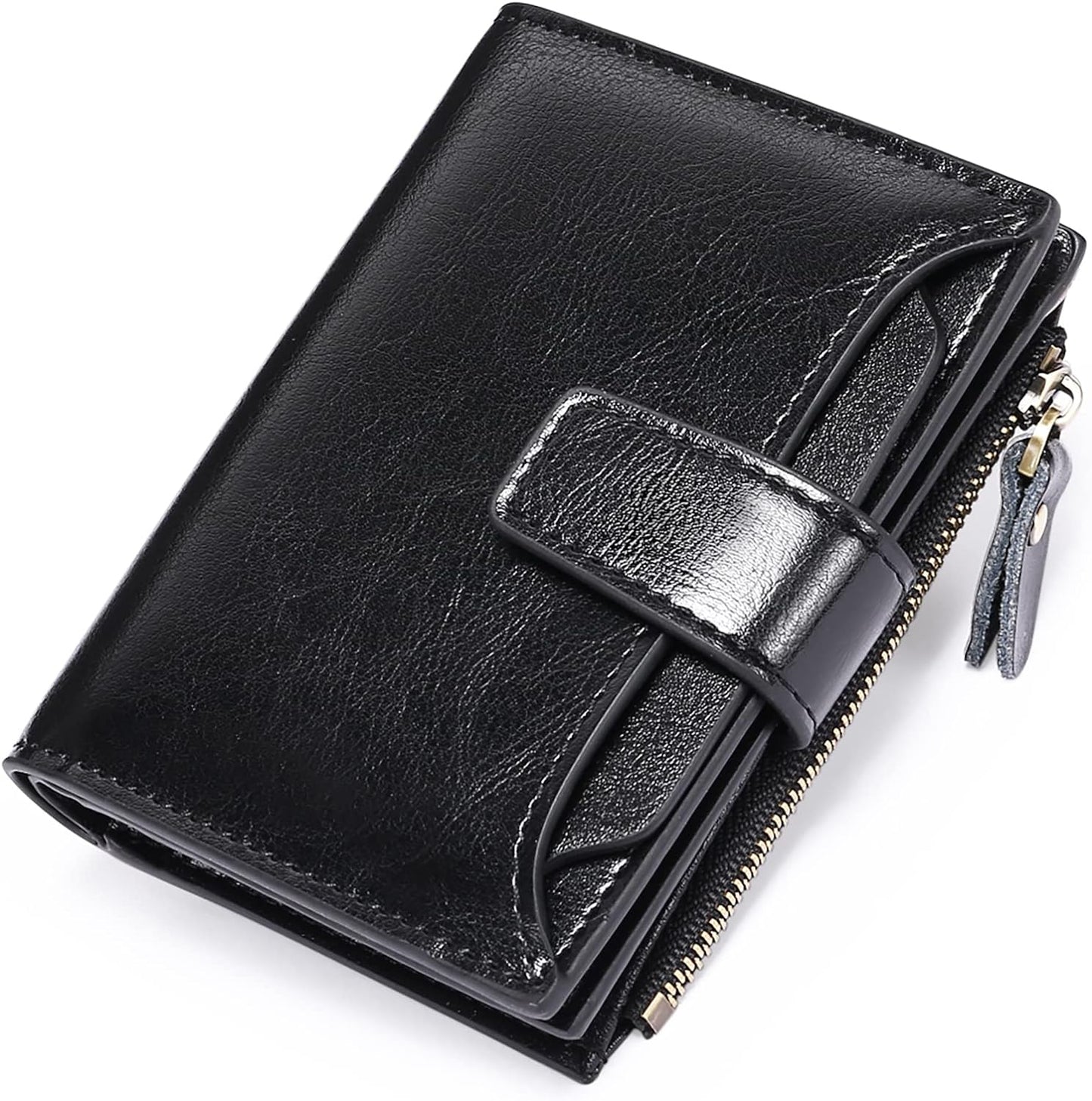 Slim Genuine Leather RFID Wallet for Men