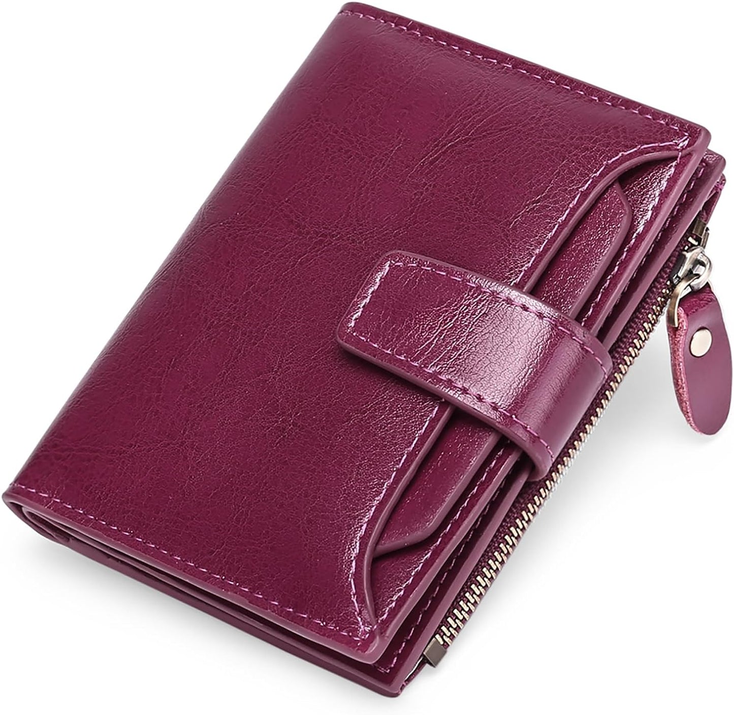 Slim Genuine Leather RFID Wallet for Men