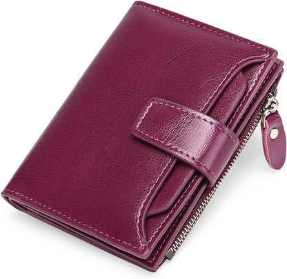 Slim Genuine Leather RFID Wallet for Men