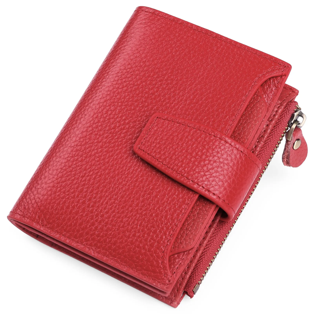 Slim Genuine Leather RFID Wallet for Men