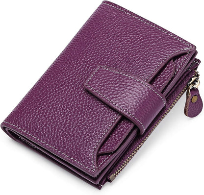 Slim Genuine Leather RFID Wallet for Men
