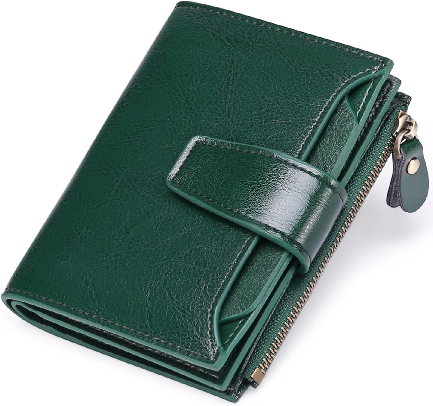 Slim Genuine Leather RFID Wallet for Men