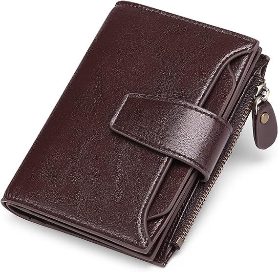 Slim Genuine Leather RFID Wallet for Men