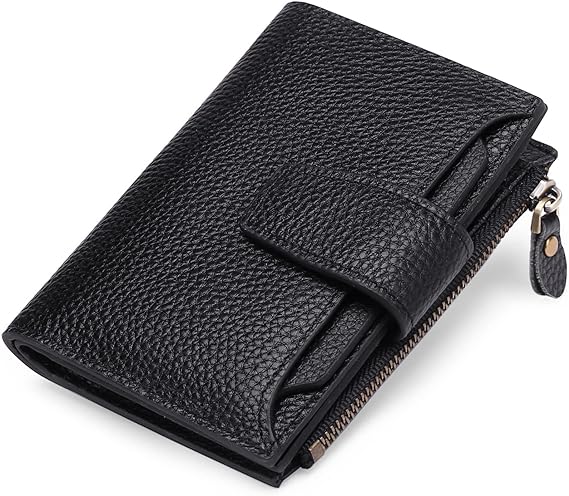 Slim Genuine Leather RFID Wallet for Men