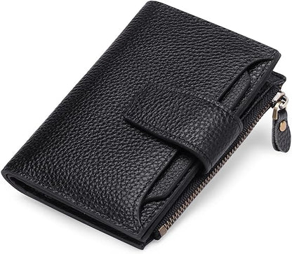 Slim Genuine Leather RFID Wallet for Men