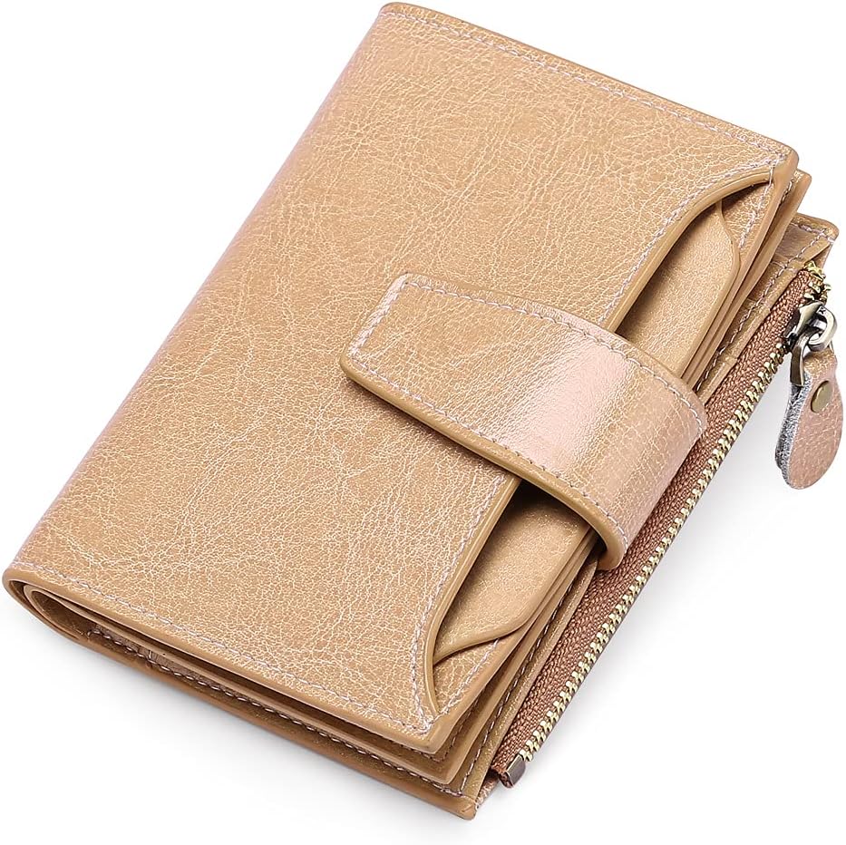 Slim Genuine Leather RFID Wallet for Men