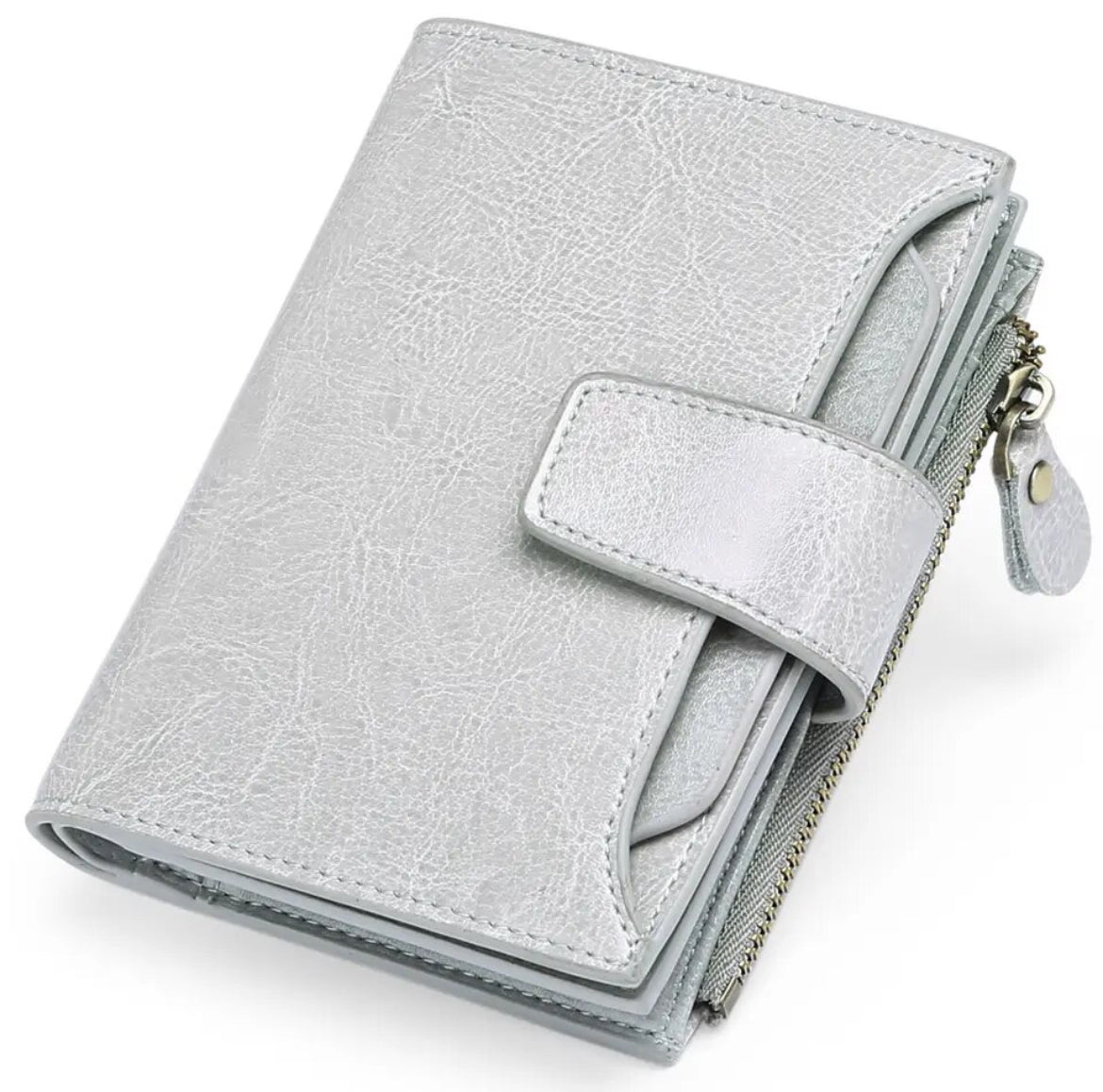 Slim Genuine Leather RFID Wallet for Men
